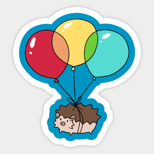 Balloon Hedgehog Sticker